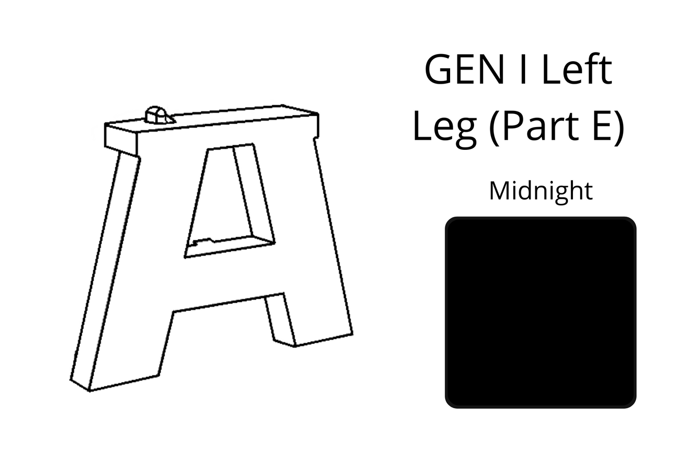 Convert A Bench™ Gen I Parts