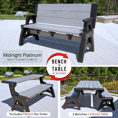 Convert A Bench Pattern Convert A Bench - Outdoor Furniture – Convert a Bench