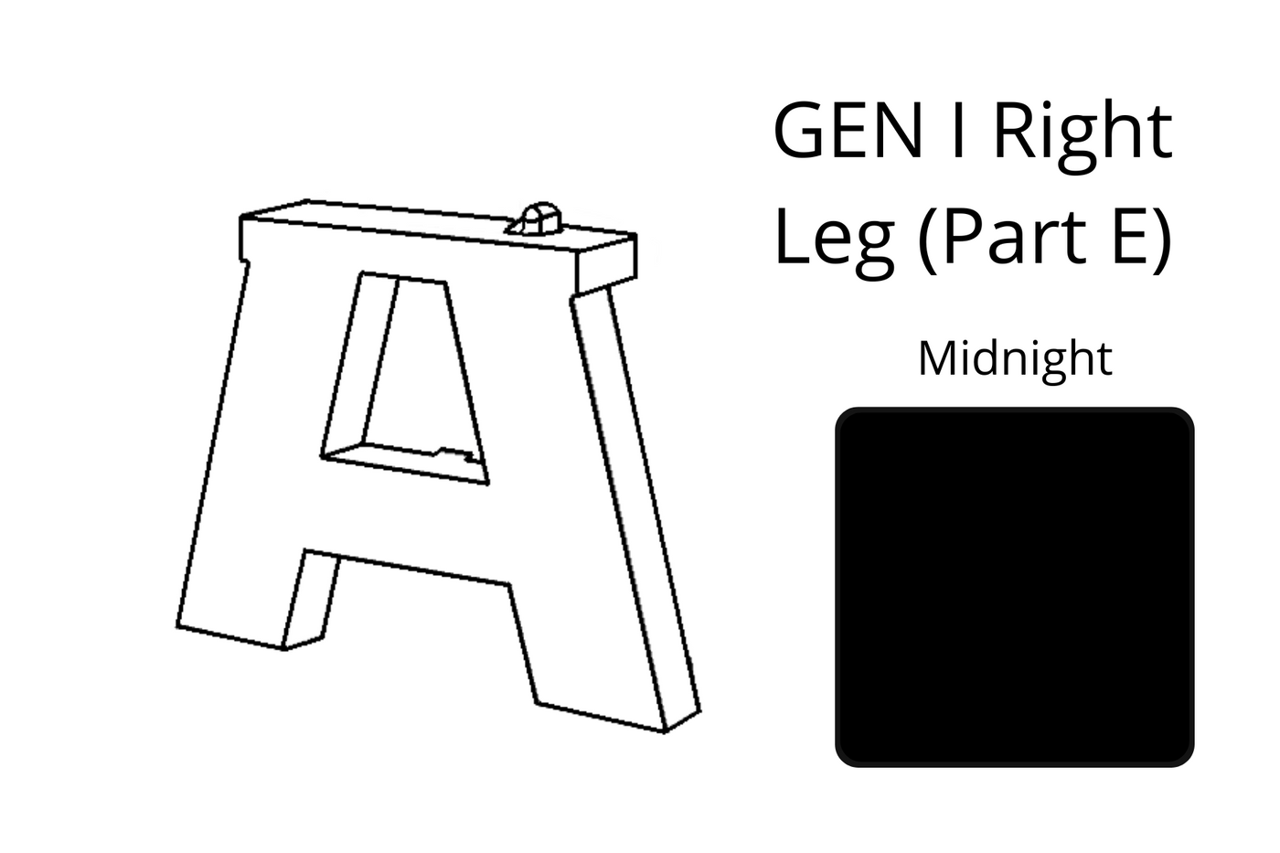 Convert A Bench™ Gen I Parts